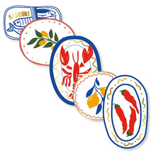 Afbeelding in Gallery-weergave laden, Stickerset - Seaside - 15 stk
