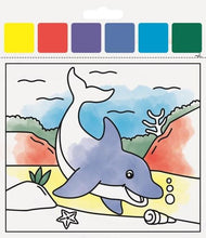 Afbeelding in Gallery-weergave laden, Verfset zeedieren - waterverf