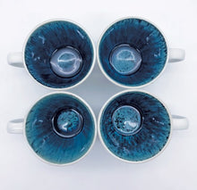 Afbeelding in Gallery-weergave laden, Mok groot - azuur/wit - set van 2