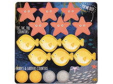 Afbeelding in Gallery-weergave laden, Spelletjesbox magnetisch - 4 in 1 - Oceaan - 3+ - Floss & Rock