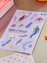 Afbeelding in Gallery-weergave laden, Stickerset - Zeemeerminnen - RICE