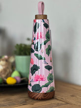 Afbeelding in Gallery-weergave laden, Thermosfles 1000 ml - BioLoco RVS - Waterlelies