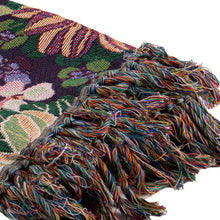 Afbeelding in Gallery-weergave laden, Plaid violet paarse bloemen - Imbarro