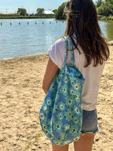 Afbeelding in Gallery-weergave laden, Shopper/Strandtas Lilly lichtblauw/turkoois - Overbeck and Friends