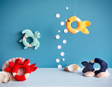 Afbeelding in Gallery-weergave laden, Baby speelring zeedier - set van 4 - Global Affairs