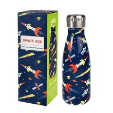 Afbeelding in Gallery-weergave laden, Thermosfles RVS met print Space Age - 260 ml - Rex London