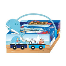 Afbeelding in Gallery-weergave laden, Puzzeltrein - Dieren in het Water