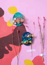 Afbeelding in Gallery-weergave laden, 3D wanddecoratie - set van 3 vissen - Angel, Butterfly & Lion - Studio Roof