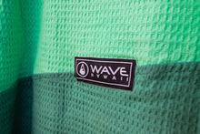 Afbeelding in Gallery-weergave laden, Surfponcho voor op reis - Groen M - Wave Hawaii