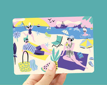 Afbeelding in Gallery-weergave laden, Ansichtkaart - Stranddag - Marijke Buurlage