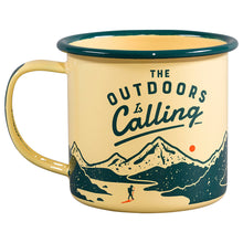 Afbeelding in Gallery-weergave laden, Emaille mok - Outdoor is calling - Gentleman’s hardware