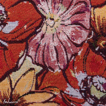 Afbeelding in Gallery-weergave laden, Toilettas rode met viooltjes - groot - Overbeck and Friends
