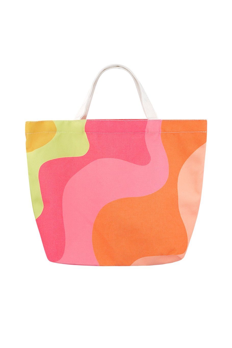 Strandtas katoen - multicolor