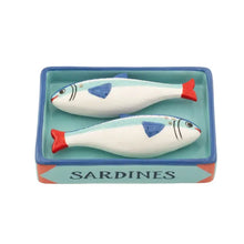 Afbeelding in Gallery-weergave laden, Peper &amp; Zoutstel - Sardines - keramiek - Sass&amp; Belle
