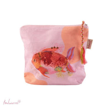 Afbeelding in Gallery-weergave laden, Toilettas roze met vis groot- Imbarro
