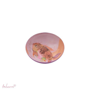 Schalenset goudvis - metaal - Imbarro