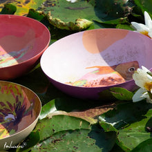 Afbeelding in Gallery-weergave laden, Schalenset goudvis - metaal - Imbarro
