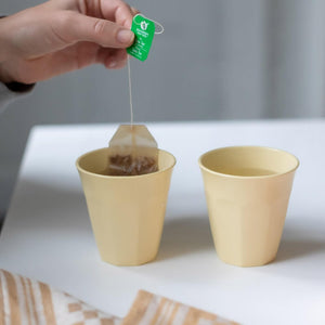 Bekerset onbreekbaar - effen - Nora 150 ml - set van 4