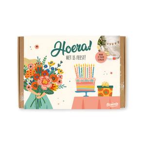 Blossombs cadeauset: Hoera het is feest