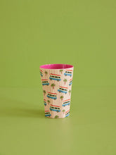 Afbeelding in Gallery-weergave laden, Grote Melamine Beker met volkawagen print - Rice
