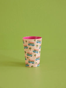 Grote Melamine Beker met volkawagen print - Rice