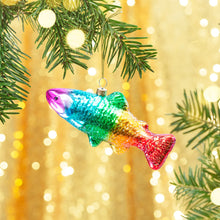 Afbeelding in Gallery-weergave laden, Kersthanger regenboog vis – Sass &amp; Belle
