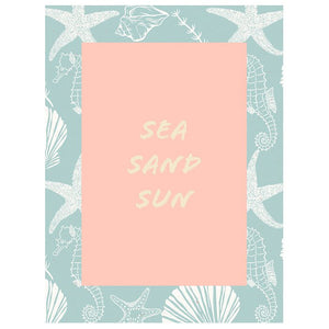 Ansichtkaart - Sea Sand Sun