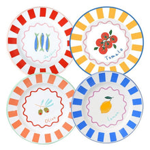 Afbeelding in Gallery-weergave laden, Borden emaille - set van 4 - Talking Tables
