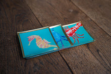 Afbeelding in Gallery-weergave laden, Set van 3 schaaltjes - zeedieren - glas
