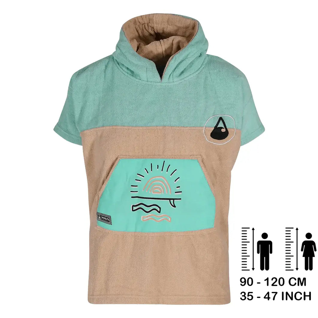 Surfponcho kids - Waterzucht - xxs - Wave Hawaii - xxs