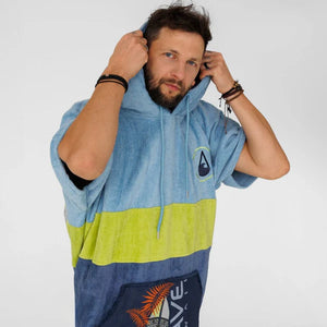 Surfponcho Kapalua  - dikke velours - L - Wave Hawaii