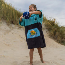 Afbeelding in Gallery-weergave laden, Surfponcho reizen - Pahoa - maat S/M of L/XL
