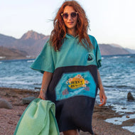 Surfponcho reizen - Pahoa - maat S/M of L/XL