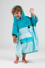 Afbeelding in Gallery-weergave laden, Surfponcho voor kids - Ponchini Mini - Wave Hawaii
