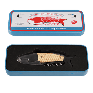 Kurkentrekker vis in giftbox - Rex London
