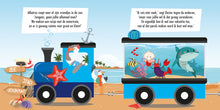 Afbeelding in Gallery-weergave laden, Puzzeltrein - Dieren in het Water
