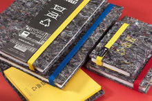 Afbeelding in Gallery-weergave laden, Notitieboek a5 - gerecycled textiel &amp; papier - Ristoffa
