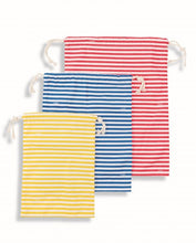 Afbeelding in Gallery-weergave laden, Vershoudzakken set van 3 - blauw-geel-rood

