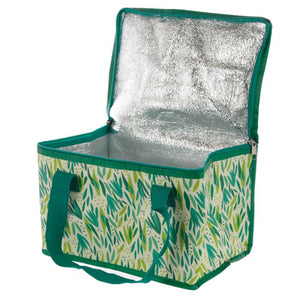Koeltasje - medium - Groene blaadjes