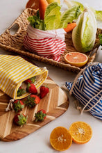Afbeelding in Gallery-weergave laden, Vershoudzakken set van 3 - blauw-geel-rood
