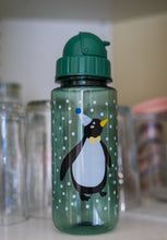 Afbeelding in Gallery-weergave laden, Waterfles met rietje - Pinguïn - Rice
