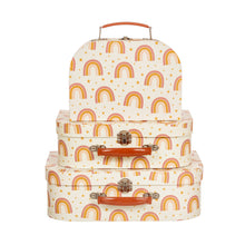 Afbeelding in Gallery-weergave laden, Kinderkofferset 3 in 1 met regenboog - Sass &amp; Belle

