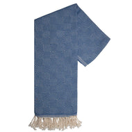 Hamamdoek / plaid - Oxious - Blauw