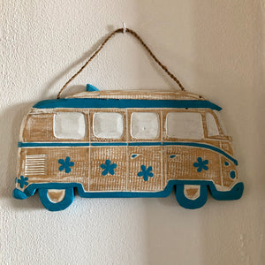 Volkswagenbusje hanger blauw