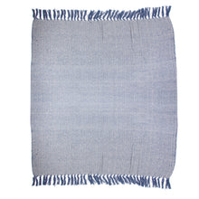 Afbeelding in Gallery-weergave laden, Plaid - Zeeblauw met visgraat - Sass &amp; Belle
