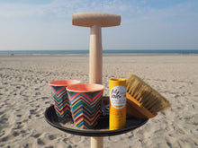Afbeelding in Gallery-weergave laden, Beker zigzagprint - RICE - set van 2
