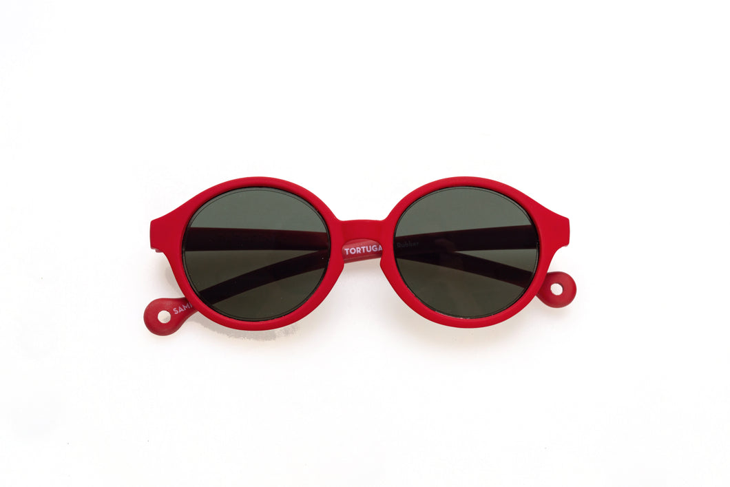 Kinderzonnebril 0-2 jaar - Tortuga Rood - Parafina eco eyewear