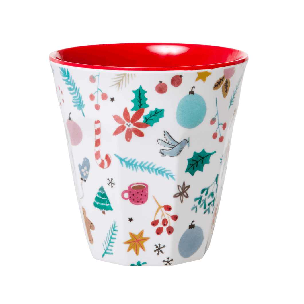 Kerstbekers - set van 2 - melamime