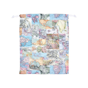 Laundry bags - set van 2 - vintage kaartprint - Sass & Belle
