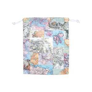 Laundry bags - set van 2 - vintage kaartprint - Sass & Belle
